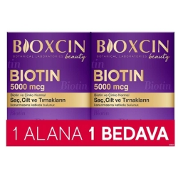 Bioxcin Biotin 5000 mcg 30 Tablet 2 Adet - 1