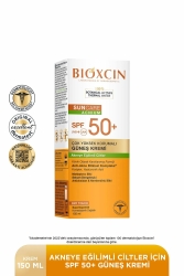 Bioxcin Sun Akneye Eğilimli Cilt Güneş Kremi SPF50 + 150 ml - 1