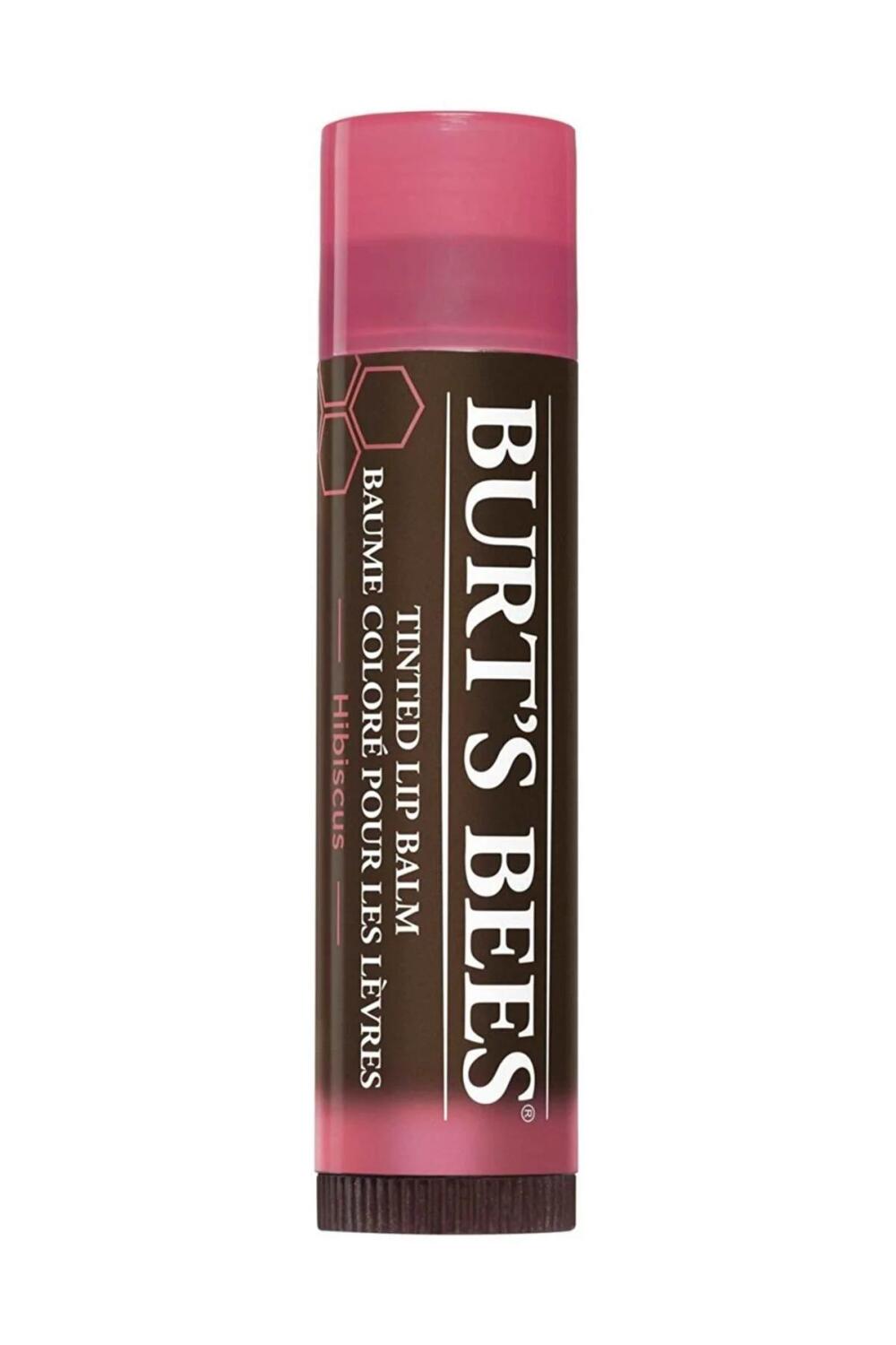 Burts Bees Tinted Lip Baume Hibiscus Gül Kurusu 4,25 gr Dudak Bakımı - 1