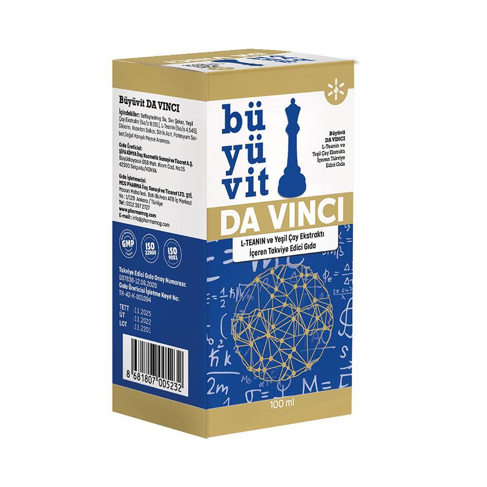 Büyüvit Da Vinci Takviye Edici Gıda 100 ml - 1