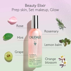 Caudalie Beauty Elixir Görünüm Düzeltici Sıkılaştırıcı Işıltı Kazandırıcı Cilt Serum Spreyi 100 ml - 3