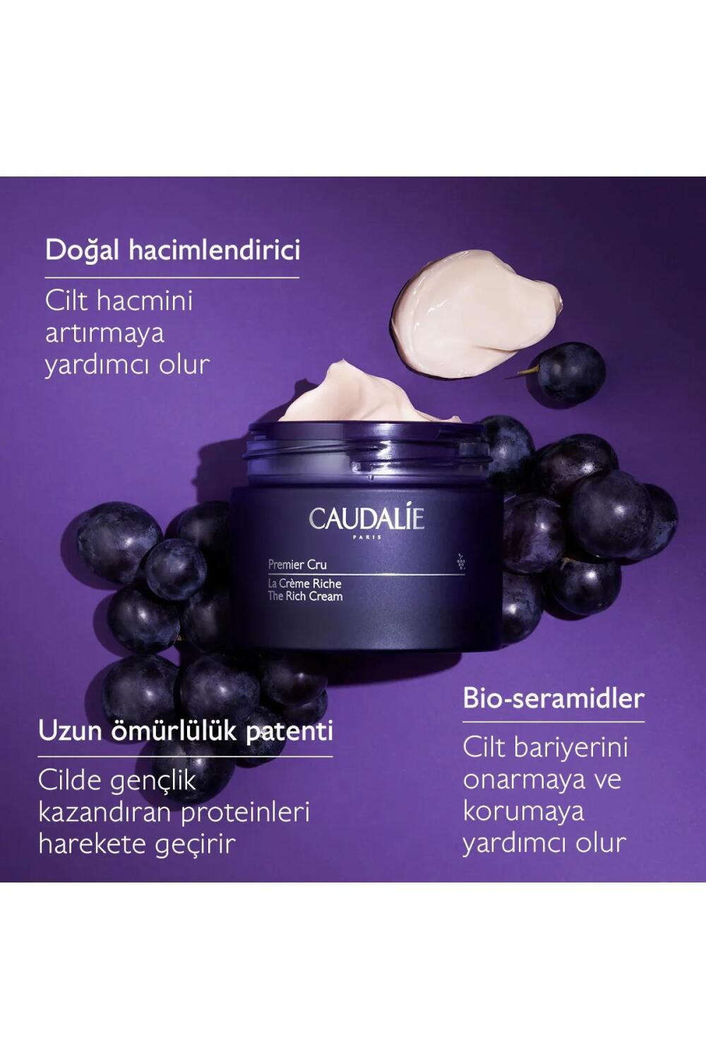 Caudalie Premier Cru The Cream Yedek Kapsül 2025 50 ml - 1