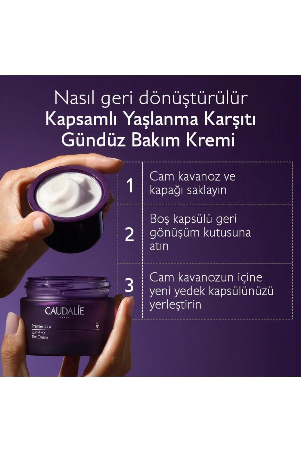 Caudalie Premier Cru The Cream Yedek Kapsül 2025 50 ml - 2