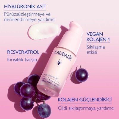 Caudalie Resveratrol Lift Firming 30 ml Sıkılaştırıcı Etkili Serum - 2