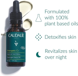 Caudalie Vinergetic C+ Oil Detoks Etkili Gece Bakım Yağı 30 ml - 3