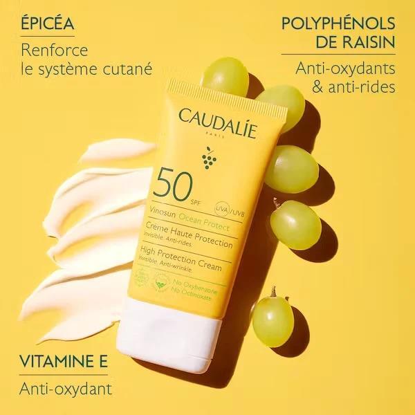 Caudalie Vinosun Protect High Protection Cream SPF 50+ 50 ML - 2