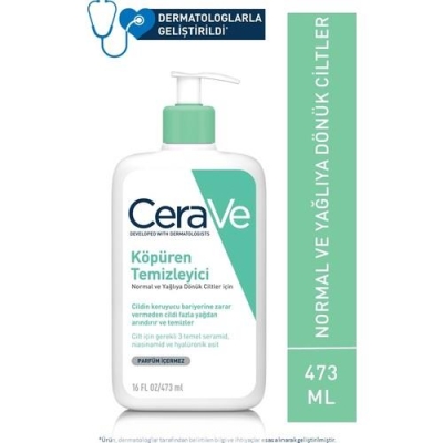 CeraVe Foaming Cleanser Köpüren Temizleyici 473 ml - 1