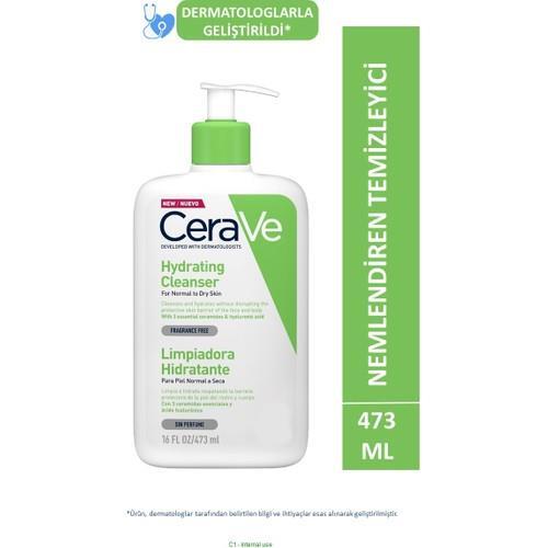 Cerave Hydrating Cleanser Normal ve Kuruya Dönük Ciltler İçin Nemlendiren Temizleyici 473 ml - 2