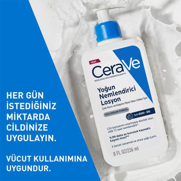 Cerave Yoğun Nemlendirici Losyom 236 ml - 4