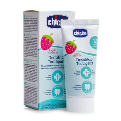 Chicco Çilekli 12 Ay+ 50 ml Diş Macunu - 3