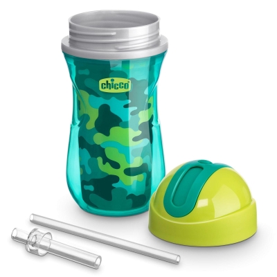 Chicco Sport Cup Isı Yalıtımlı Spor Bardak 266 ml - Pipetli - 2