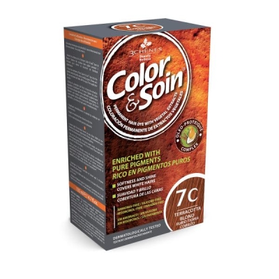 Color Soin Organik 7C Terra Cotta Blond Saç Boyası - 1