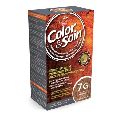 Color Soin Organik 7G Blond Dore Saç Boyası - 1