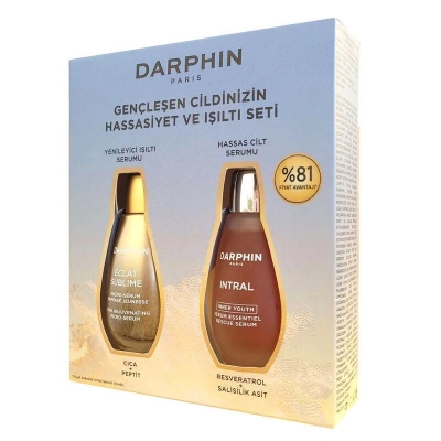 Darphin Işıltı Seti Darphin Eclat Sublime Micro Cilt Bakım Serumu 30 ml + Darphin Intral Inner Youth Rescue Serum 30 ml - 1