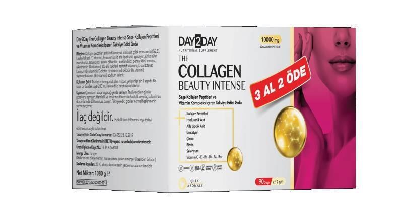 Day2Day The Collagen Beauty İntense (Çilek) 3 Al 2 Öde - 1