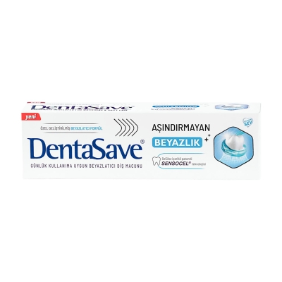 DentaSave Aşındırmayan Beyazlık Diş Macunu 75 ml - 1