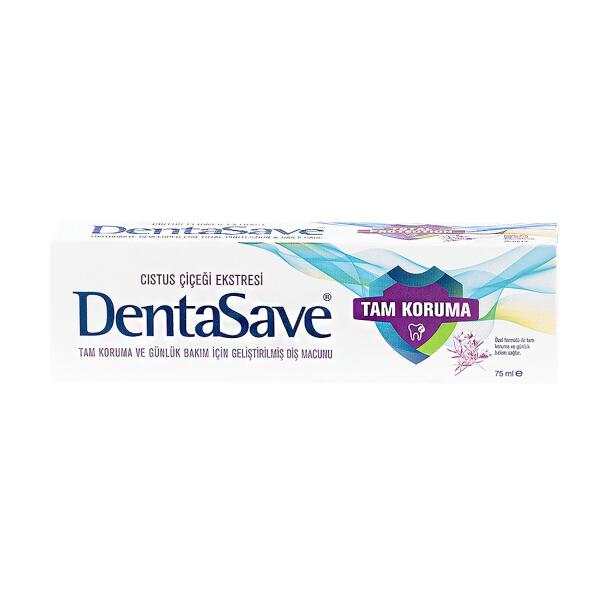 DentaSave Cistus Çiçeği Ekstresi Tam Koruma 75 ml - 1