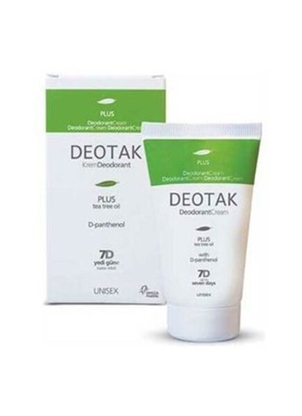 Deotak Plus Tea Tree Oil Deodorant Krem - 1