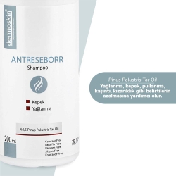 Dermoskin Antreseborr Yağlı Saç Derisi İçin Kepek Şampuanı 200 ml - 1