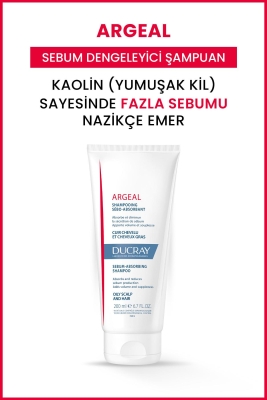 Ducray Argeal Şampuan Yağlı Saçlar İçin Şampuan 200ml - 2