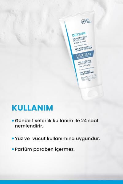 Ducray Dexyane Krem Cilt Bariyerini Beslemeye ve Onarmaya Yardımcı Krem 200ml - 3