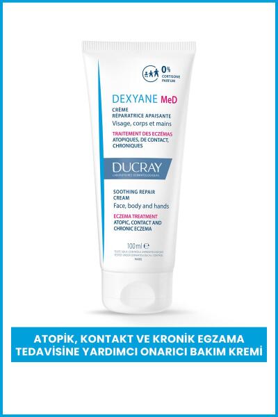 Ducray Dexyane MeD Krem Atopik, Kontakt ve Kronik Egzama Tedavisine Yardımcı Onarıcı Bakım Kremi 100ml - 1