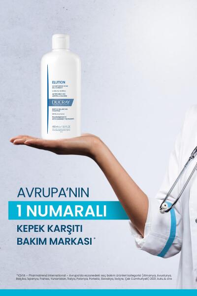 Ducray Elution Şampuan Kepek Karşıtı Tamamlayıcı Şampuan 400ml - 5