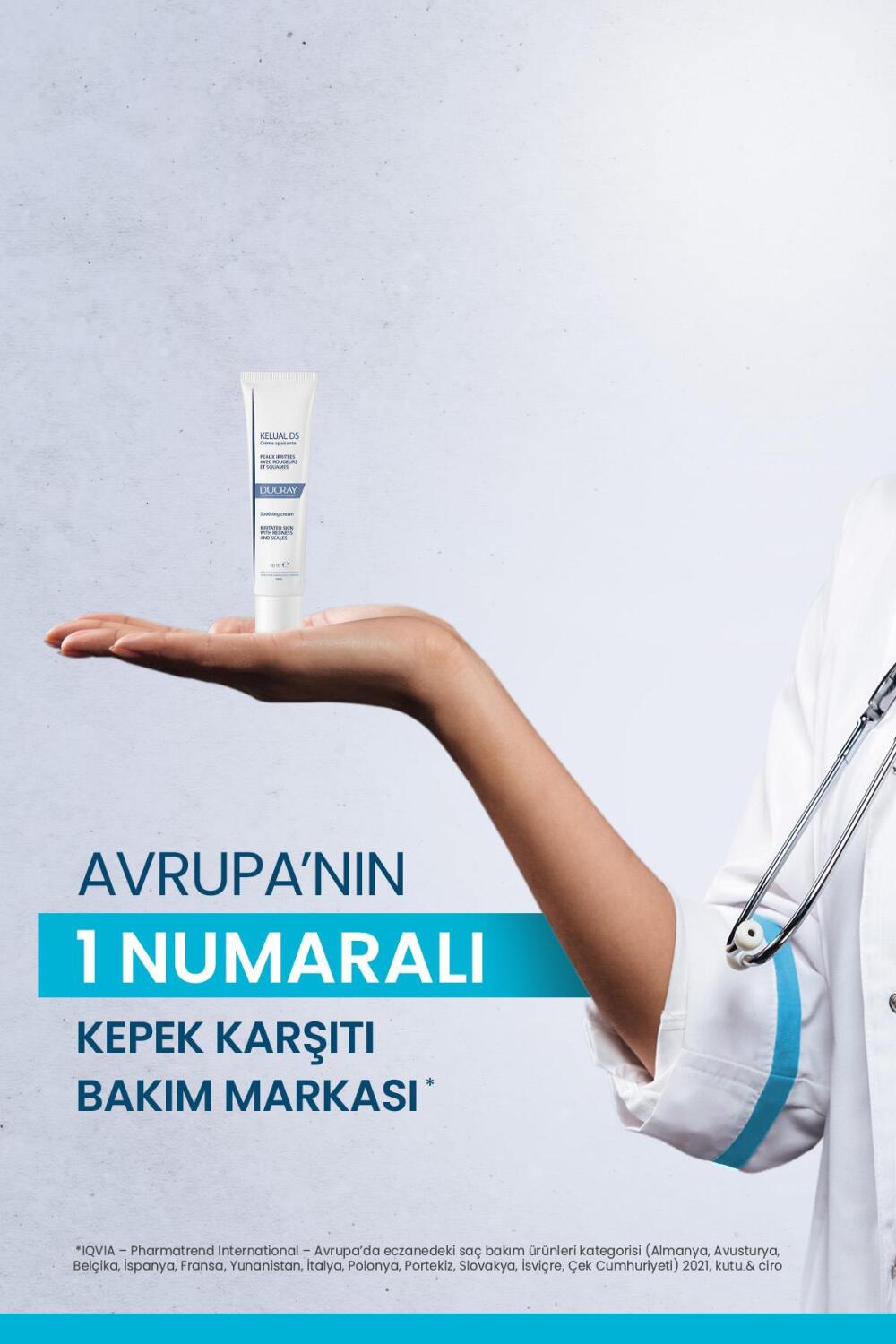 Ducray Kelual DS Krem Cilt Pullanmalarına Karşı Yatıştırıcı Krem 40ml - 3