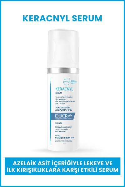 Ducray Keracnyl Serum Akne Kaynaklı Lekeye ve İlk Kırışıklıklara Karşı Etkili Serum 30ml - 1