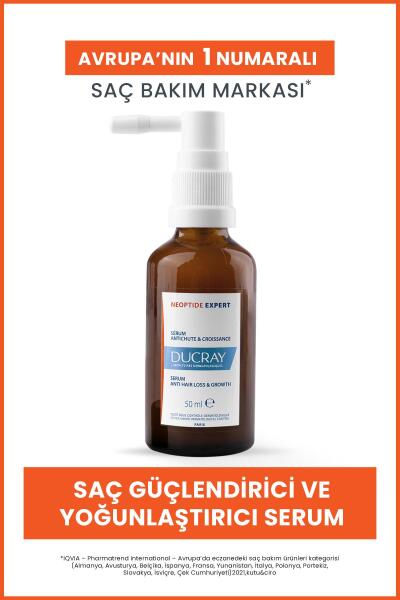 Ducray Neoptide Expert Saç Güçlendirici ve Yoğunlaştırıcı Serum 2x50ml - 1