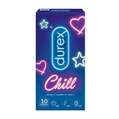 Durex Chill 10lu Prezervatif - 1