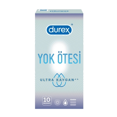 Durex Yok Ötesi Ultra Kaygan Ekstra İnce 10lu Prezervatif - 1