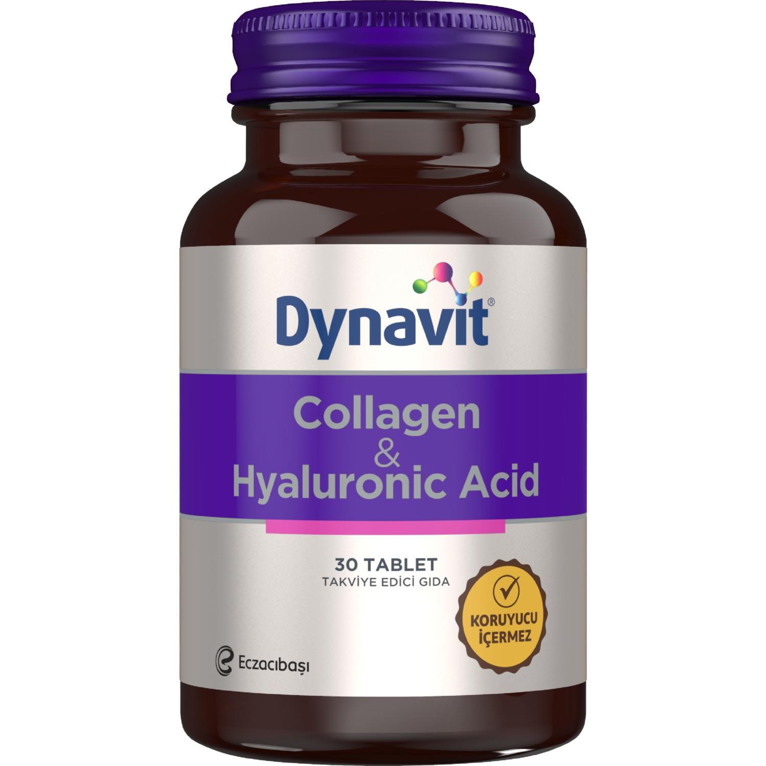 Dynavit Collagen Hyaluronic Acid 30 Tablet - 1