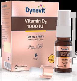 Dynavit Vitamin D3 1000 IU Sprey 20 Ml - 1