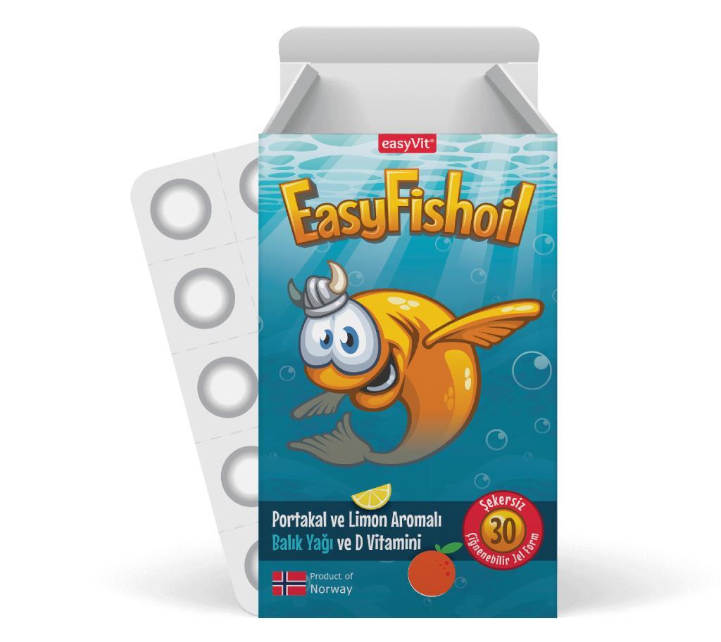 EasyFishoil Çiğnenebilir Jel Tablet - 1