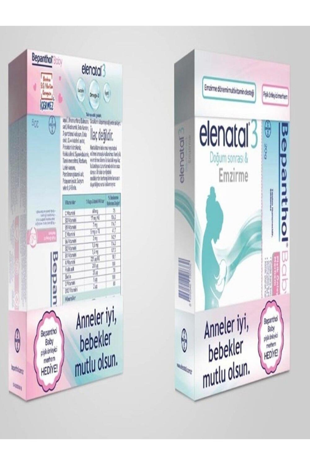 Elenatal 3-30 Kapsül + Bepanthol Baby 20 gr - 1