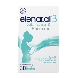 Elenatal 3 - 30 Kapsül - 1