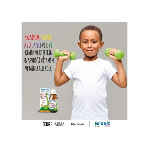 Ferr Pharma Grovit Kids Şurup 150 ml - 3