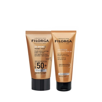 Filorga UV Bronze Visage Anti Ageing Bronze Kit - Güneş Seti - 1