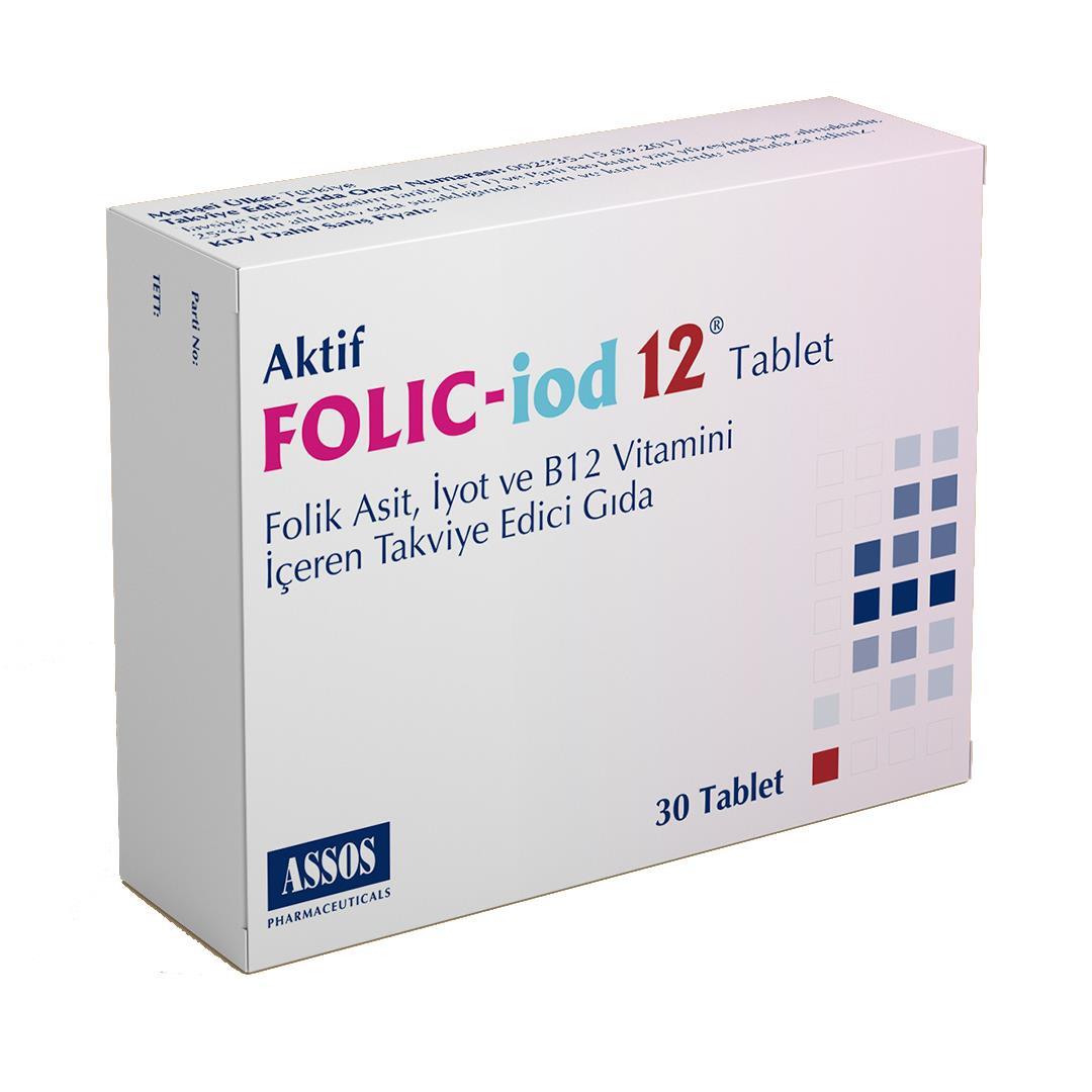 Folic iod 12 tablet - 1