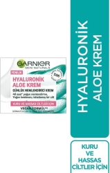 Garnier Hyaluronik Aloe Günlük Nemlendirici Krem Kuru ve Hassas Ciltler 50 ml - 2