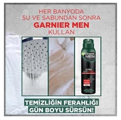 Garnier Men Ultra Kuru 96sa Deodorant 150 ml - 4