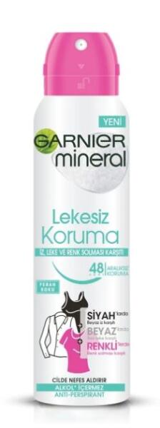 Garnier Mineral Lekesiz Koruma Deodorant 150 ml Ferah Koku - 1