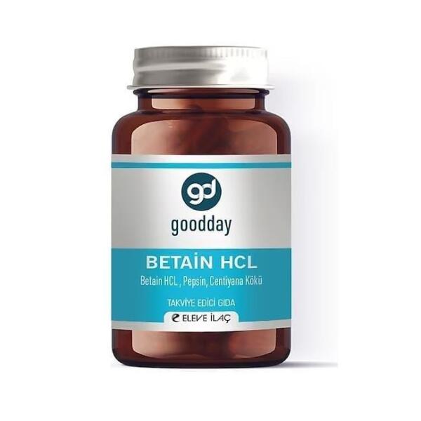 Goodday Betain HCL Pepsin 60 Kapsül - 1