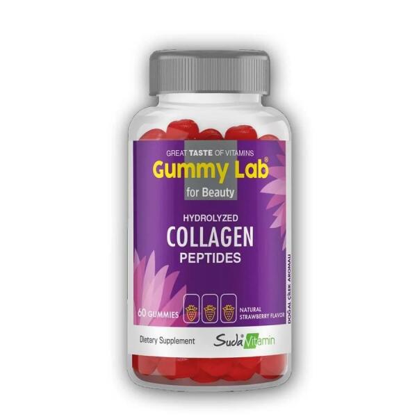 Gummy Lab Hydrolyzed Collagen Peptides 60 Gummies - 1