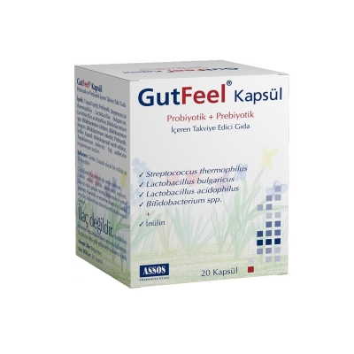 GutFeel Probiotik + Prebiotik 20 Kapsül - 1