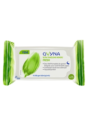 GVYNA İntim Temizleme Mendili FRESH - 1