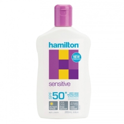 Hamilton Sensitive Lotion Spf 50+ 265 ml Güneş Losyonu - 1