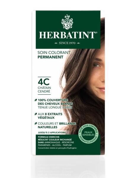 Herbatint Saç Boyası 4C Chatain Cendre - 1