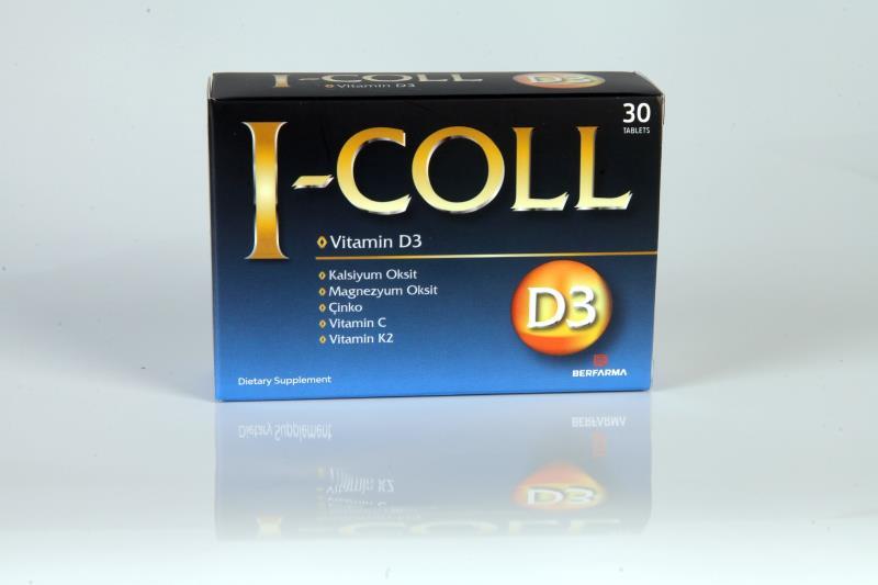 I-Coll D3 30 Tablet - 1